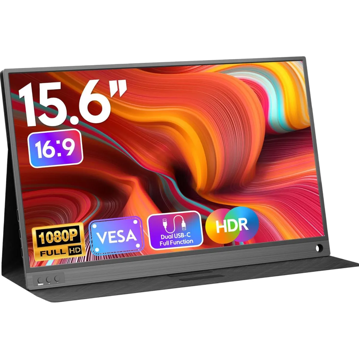 GENERICO - Zscmalls Monitor Portatil Pantalla De Computadora Full Hd D