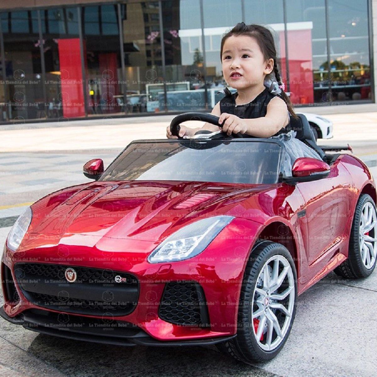 GENERICO - Carro Infantil Batería Eléctrico Auto Montable Bebes Niños Rojo Unisex