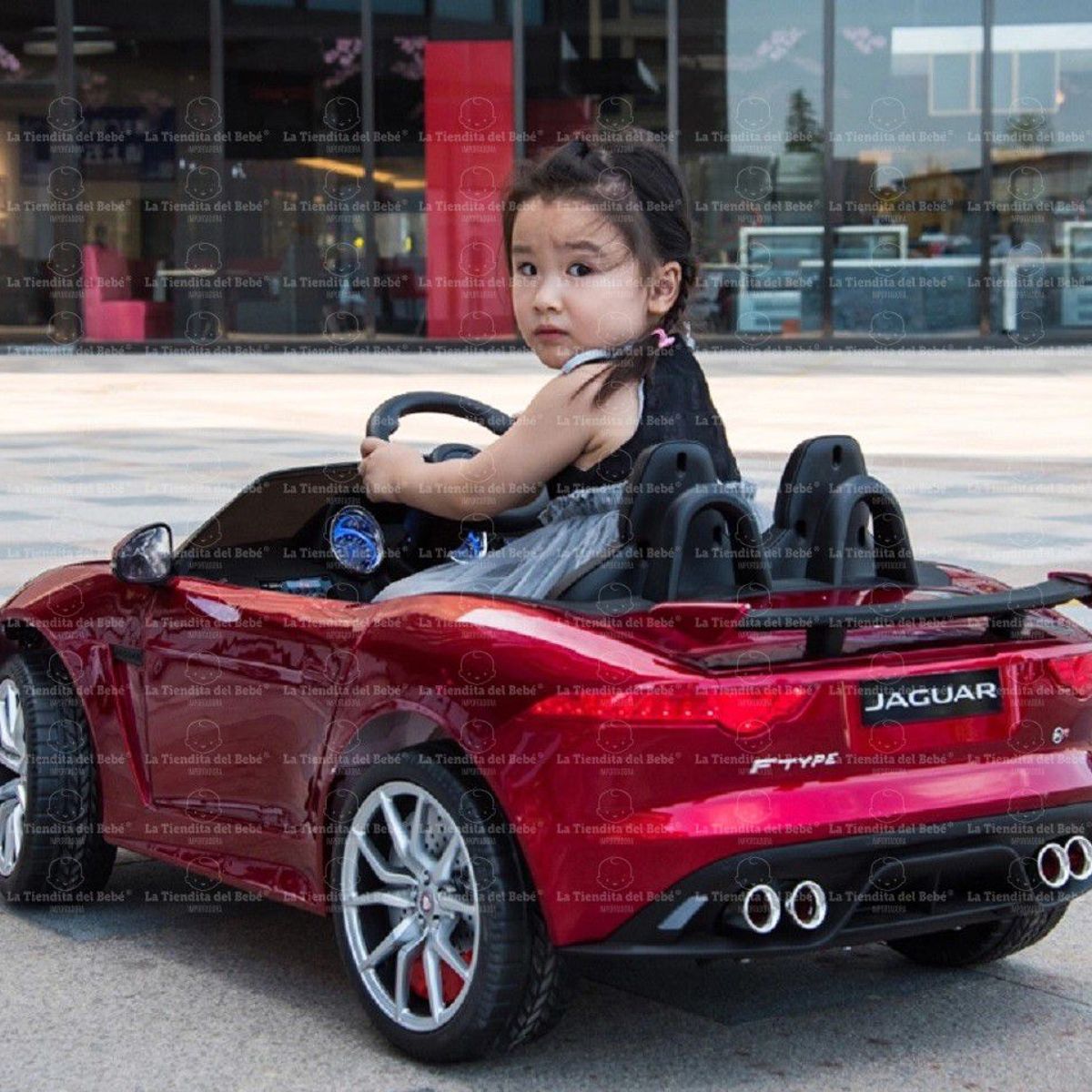 GENERICO - Carro Infantil Batería Eléctrico Auto Montable Bebes Niños Rojo Unisex