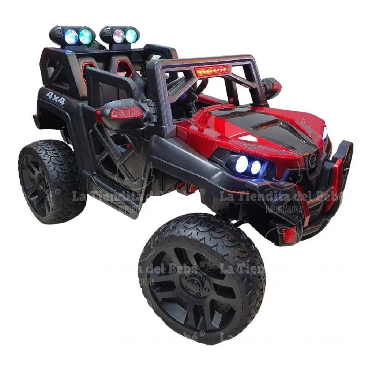 GENERICO - Carro Infantil Batería Eléctrico Campero Montable 4 x 4 Dakar