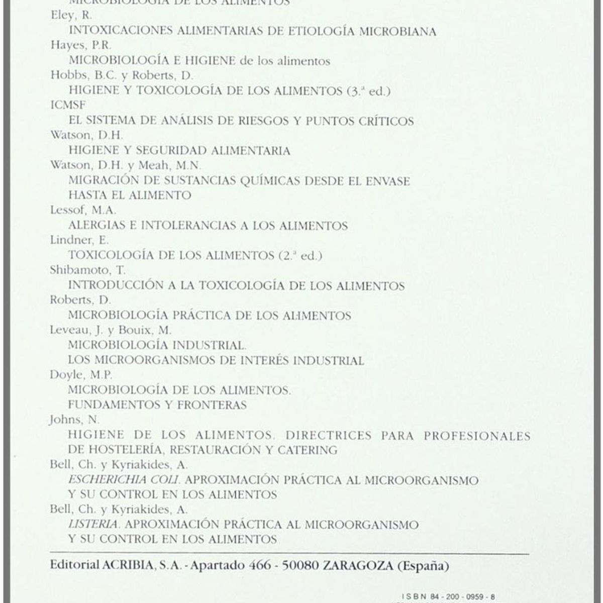 GENERICO - Haccp: Enfoque Practico