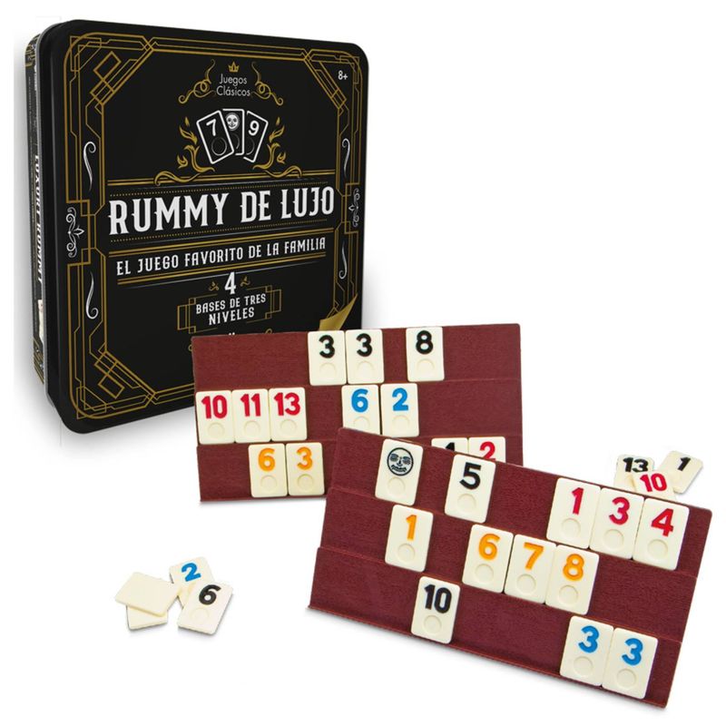 RONDA - Rummy de Lujo caja metálica