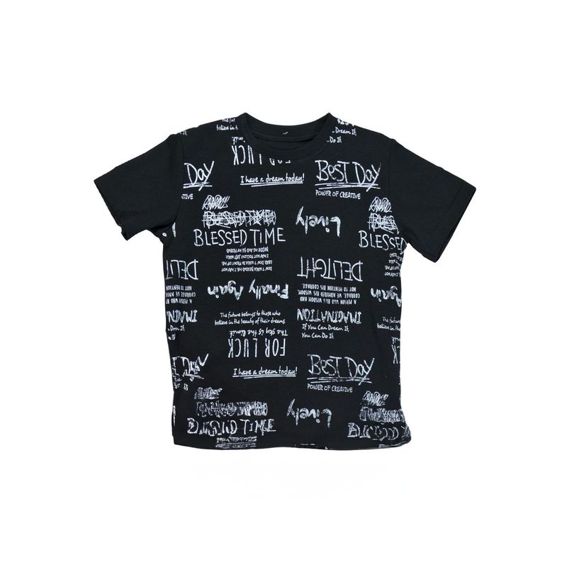 MARKETING PERSONAL - Camiseta Infantil Negro Mp 92849