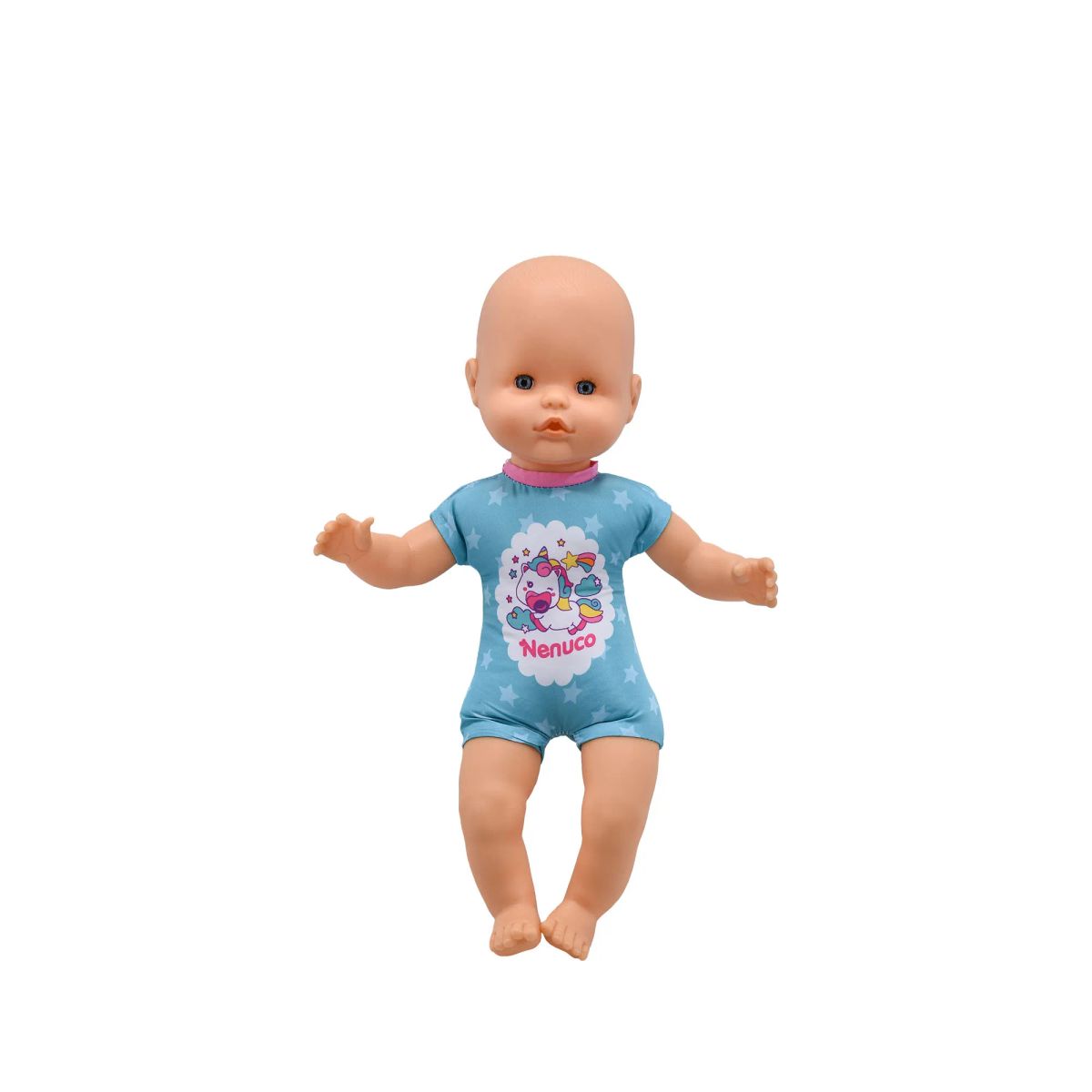 NENUCO - Bebé Nenuco Biberón y Sonajero - Azul