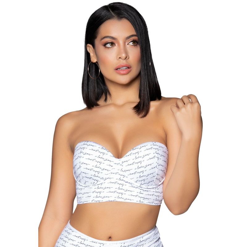 FORMAS INTIMAS - Bustier Mujer Blanco FI 32777