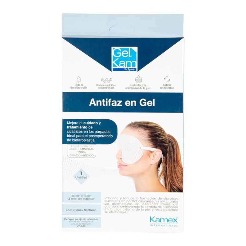 KAMEX - Antifaz Kamex Gel 2mm X 1und