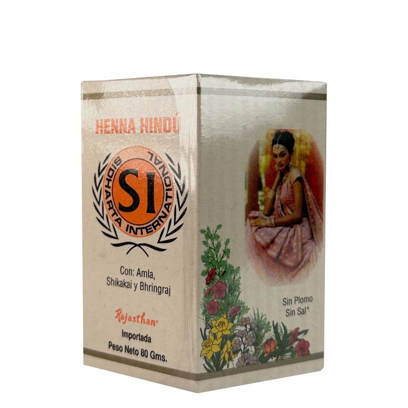 HENNAF - Henna Hindú Tono Negro 80g