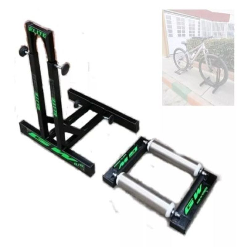 GENERICO - Rodillo En Acero Inoxidable Para Bicicleta Deportes