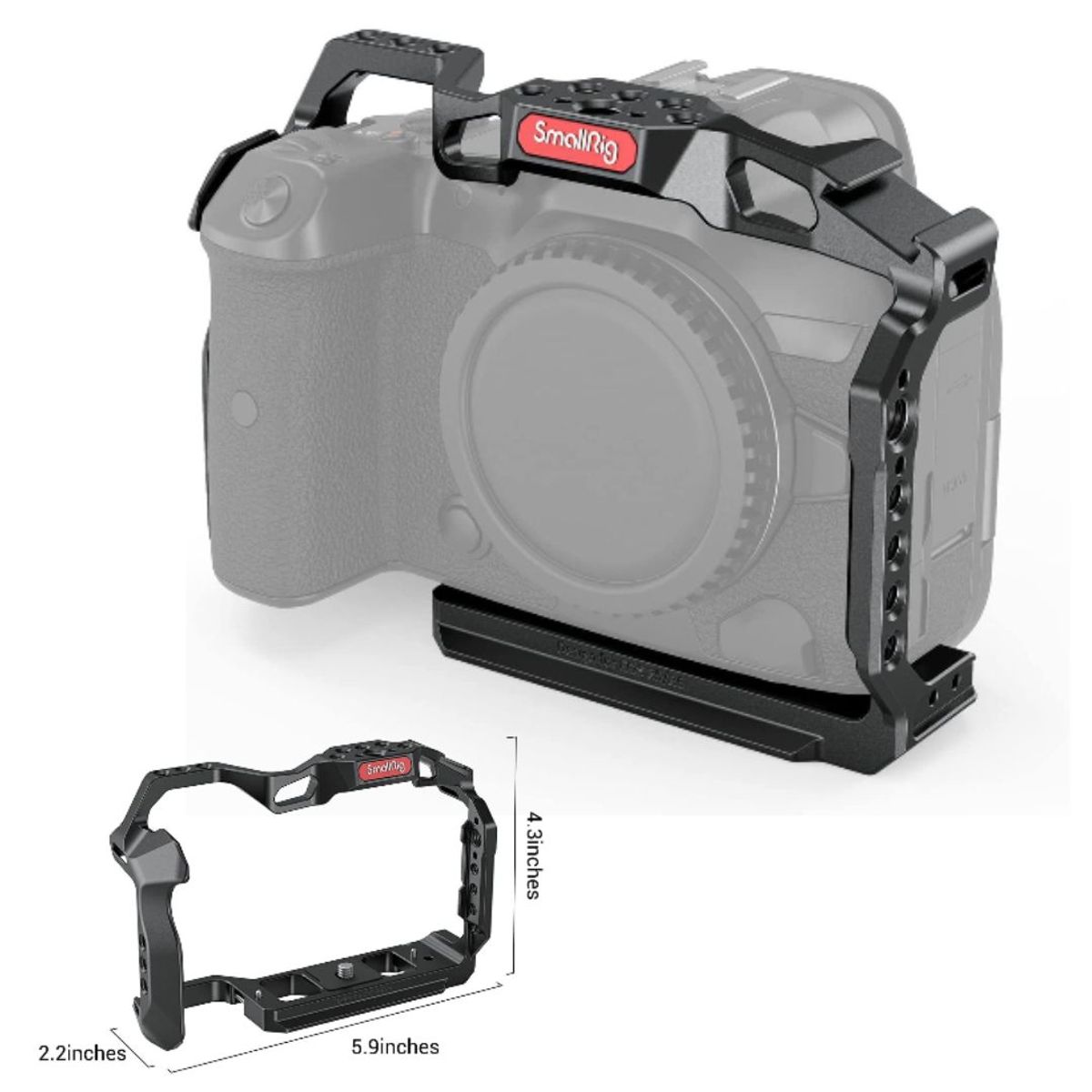 GENERICO - Jaula para canon r5 r6 r5 c  smallrig 2982b