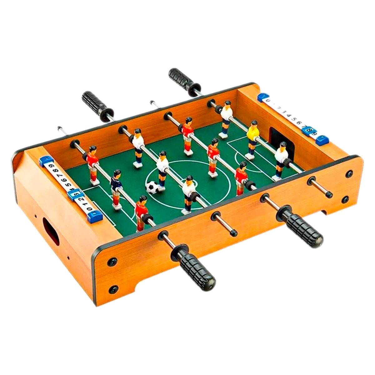 GENERICO - Futbolin Mesa Futbolito 51cm Madera Juego Fútbol Casa