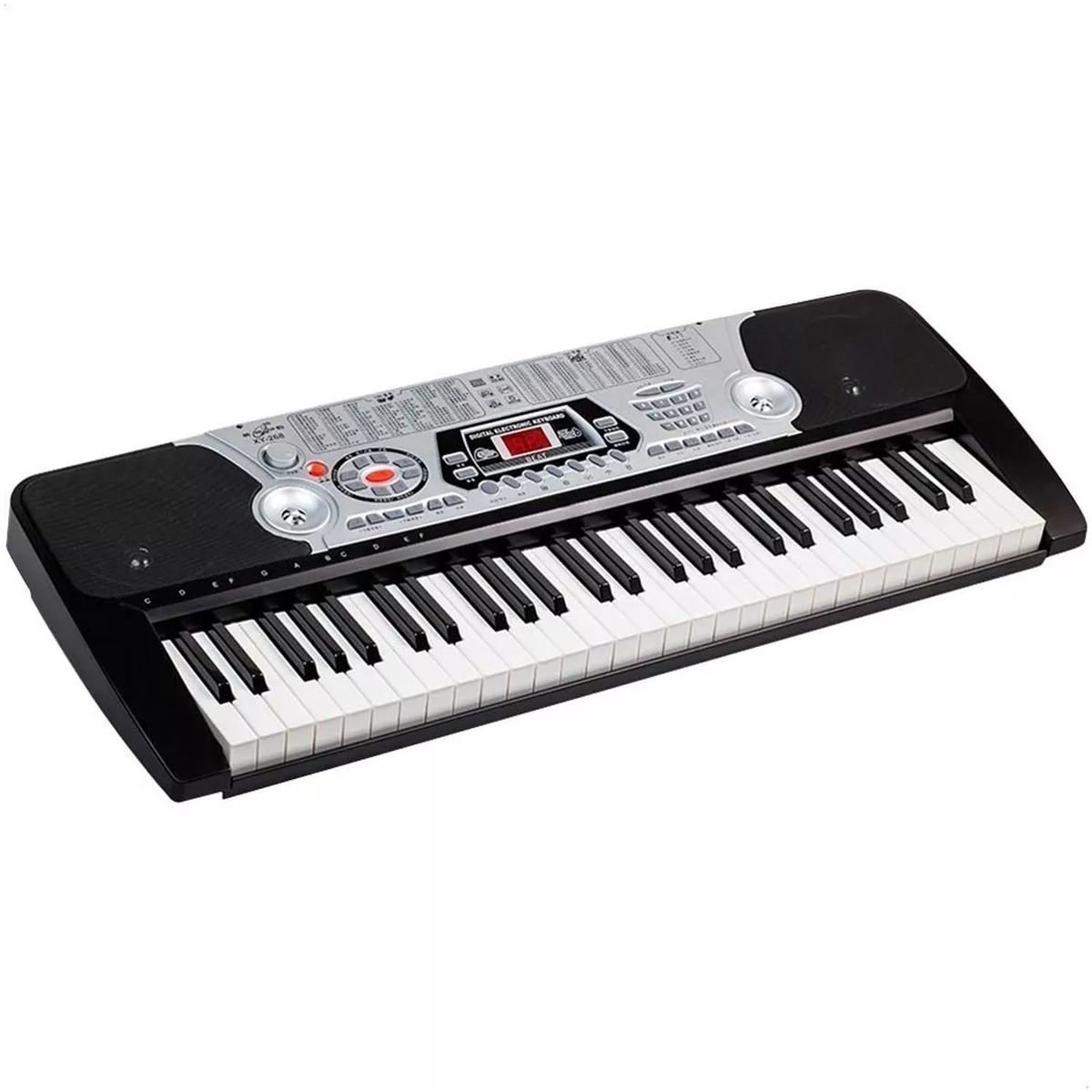 ONE PIXEL - Teclado Piano Organeta Electrico XY -268 Con 54 Teclas.