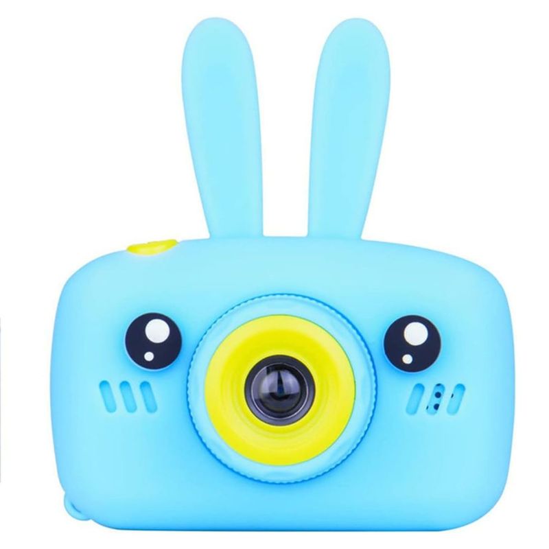 GENERICO - Camara Digital Para Niños Forma De Conejo Azul