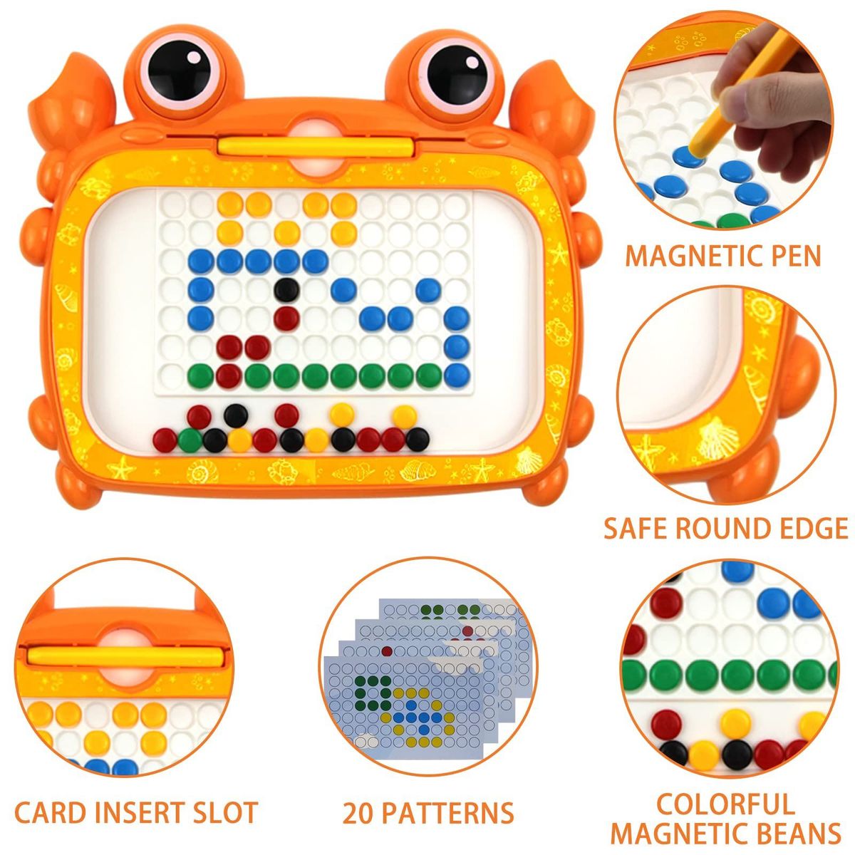 GENERICO - Juego Tablero Magnético Dibujo Para Niños