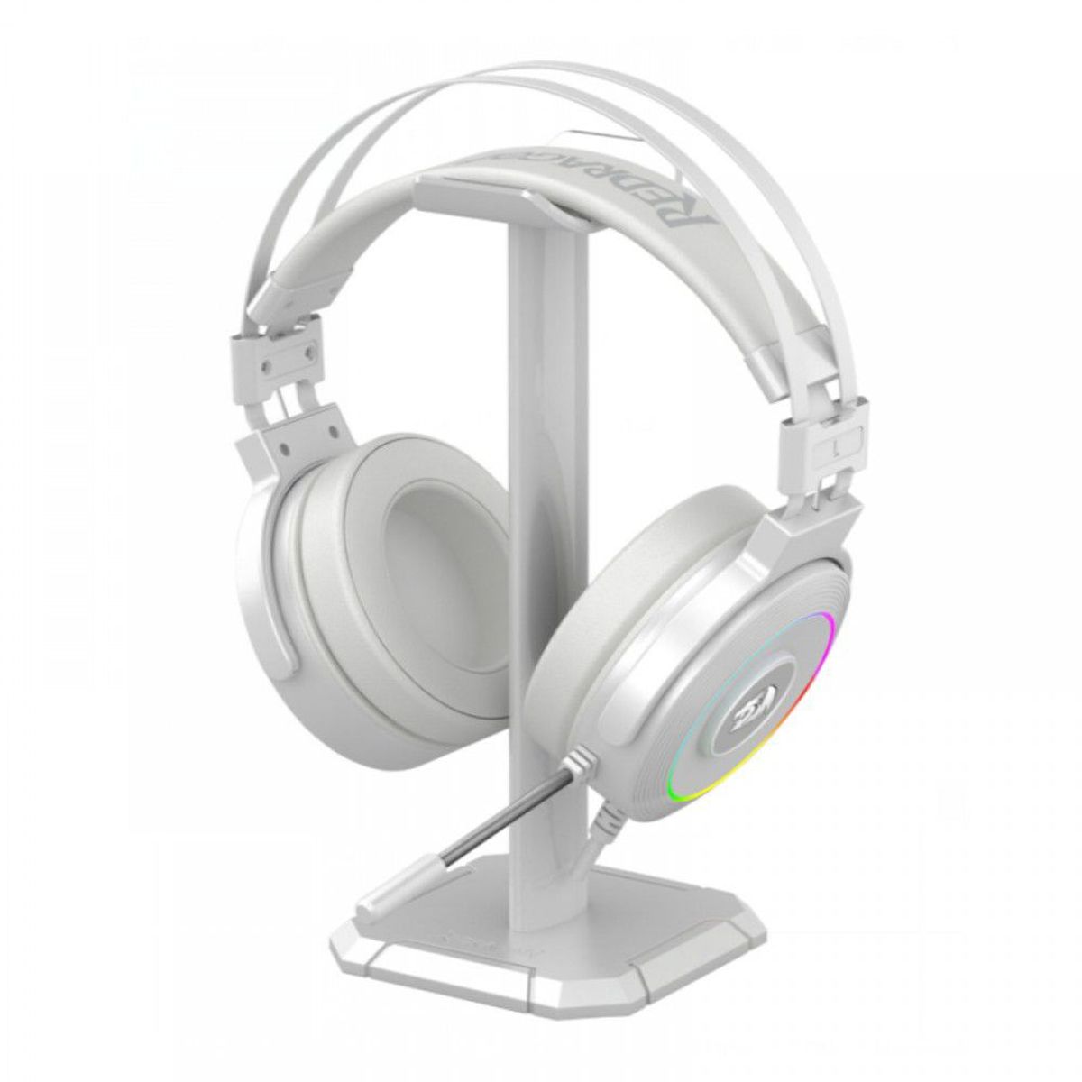 REDRAGON - Diadema Auricular Gamer H320 Lamia2 Rgb - Redragon Blanco H320W-RGB