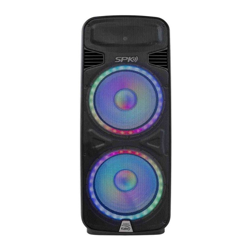 KALLEY - Parlante Kalley K-SPK400 Bluetooth 400W Negro FM Karaoke