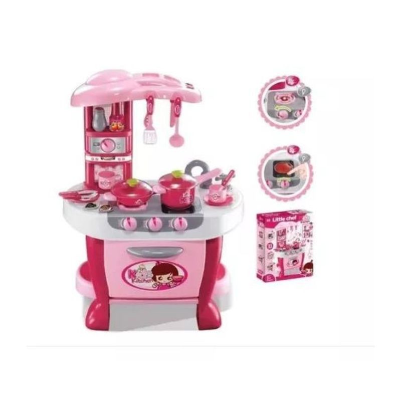 GENERICO - Cocina Juguete Little Chef Con Luces Sonidos Horno