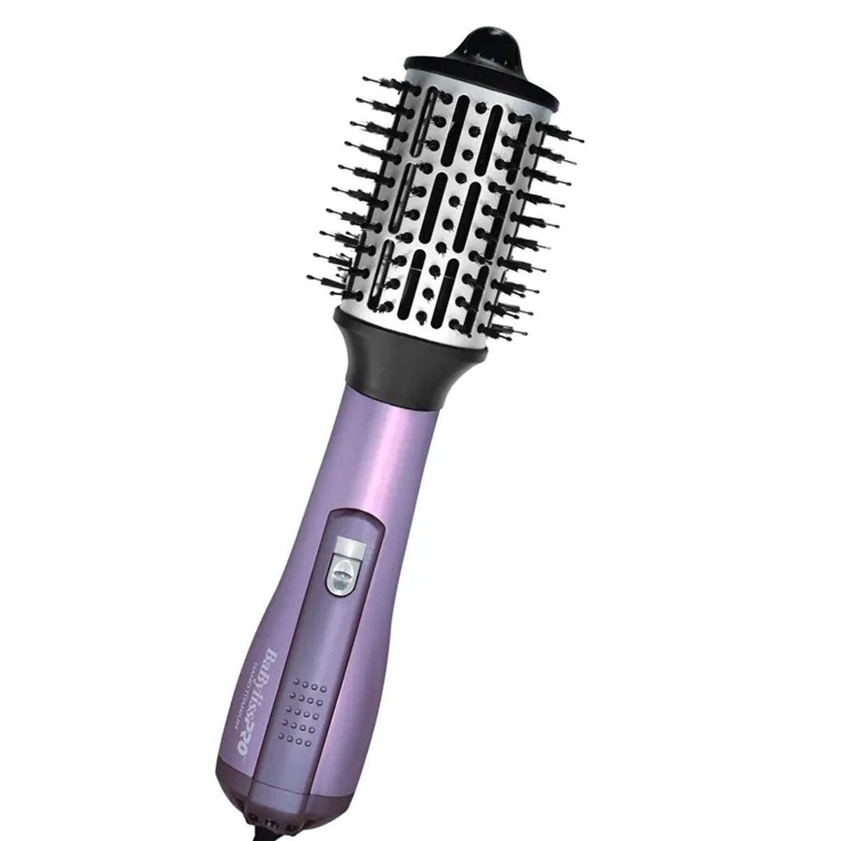BABYLISS - Cepillo Secador Alisador Cabello Babyliss Pro Morada_.