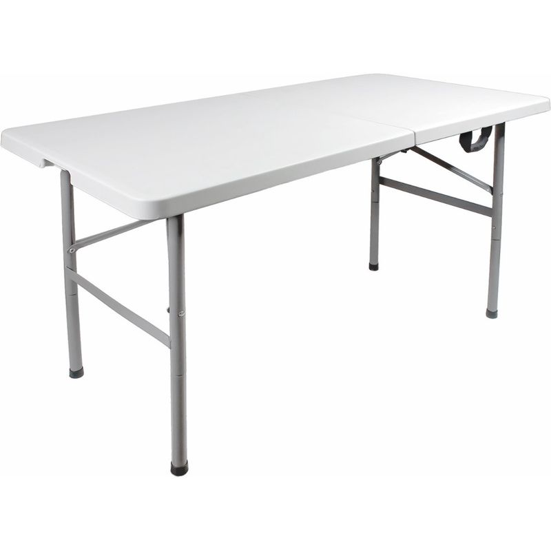 JARDIMEX - Mesa plegable tipo portafolio 122cm portatil jardin-