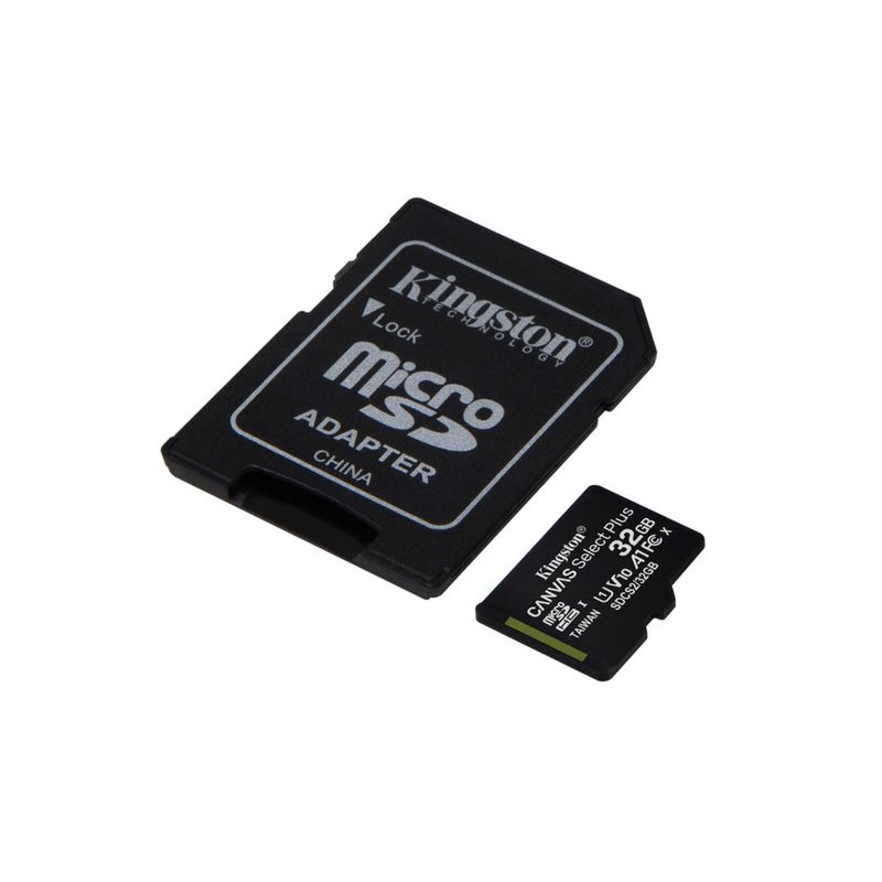 KINGSTON - Microsd de 64GB Kingston Clase 10 Original