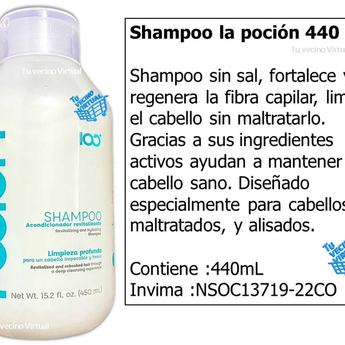 LA POCION - Shampoo La Pocion 440 mL