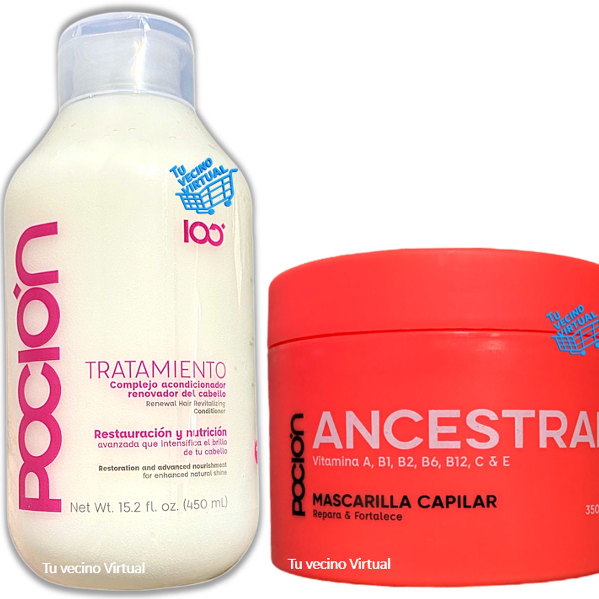 LA POCION - Shampoo y Mascarilla La Pocion Tratamiento capilar