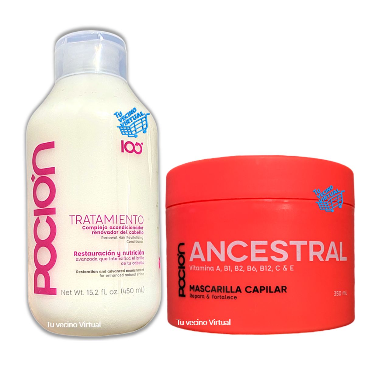 LA POCION - Shampoo y Mascarilla La Pocion Tratamiento capilar