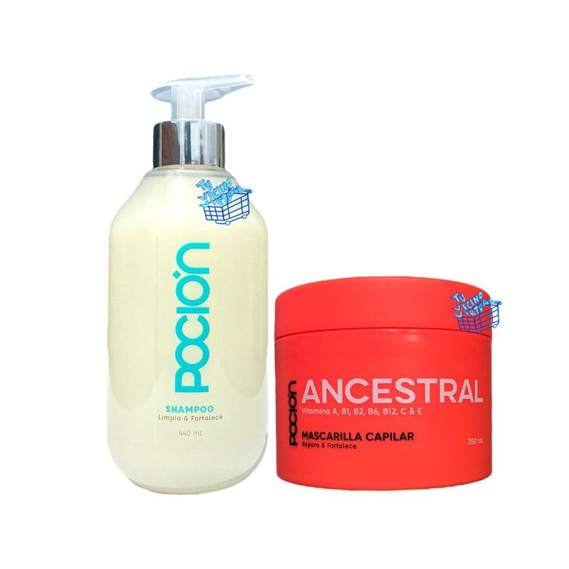 GENERICO - Shampoo y Mascarilla La Pocion Tratamiento capilar