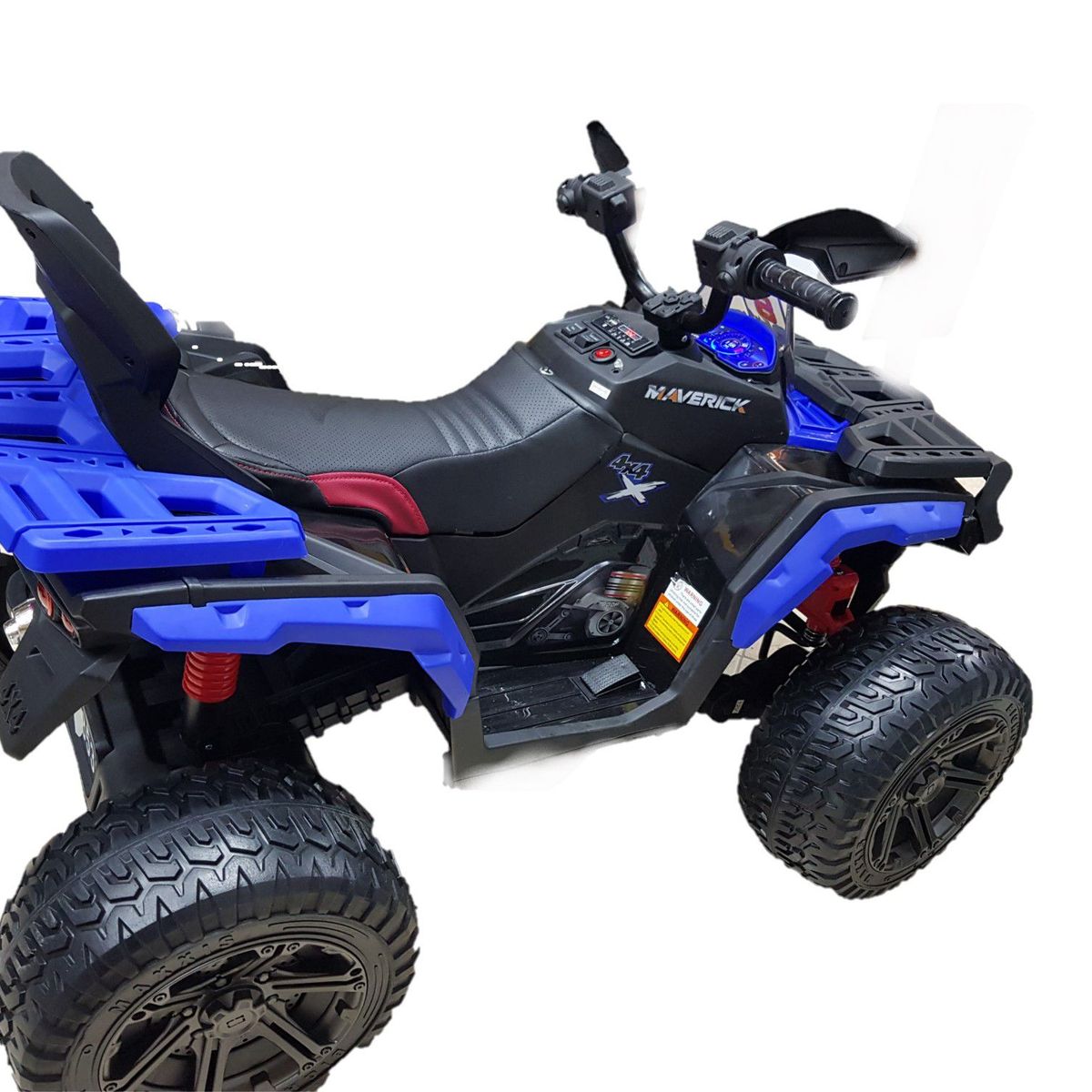 GENERICO - Moto Bebe Cuatrimoto Batería Eléctrica 2 a 8 Años Azul Grizzly