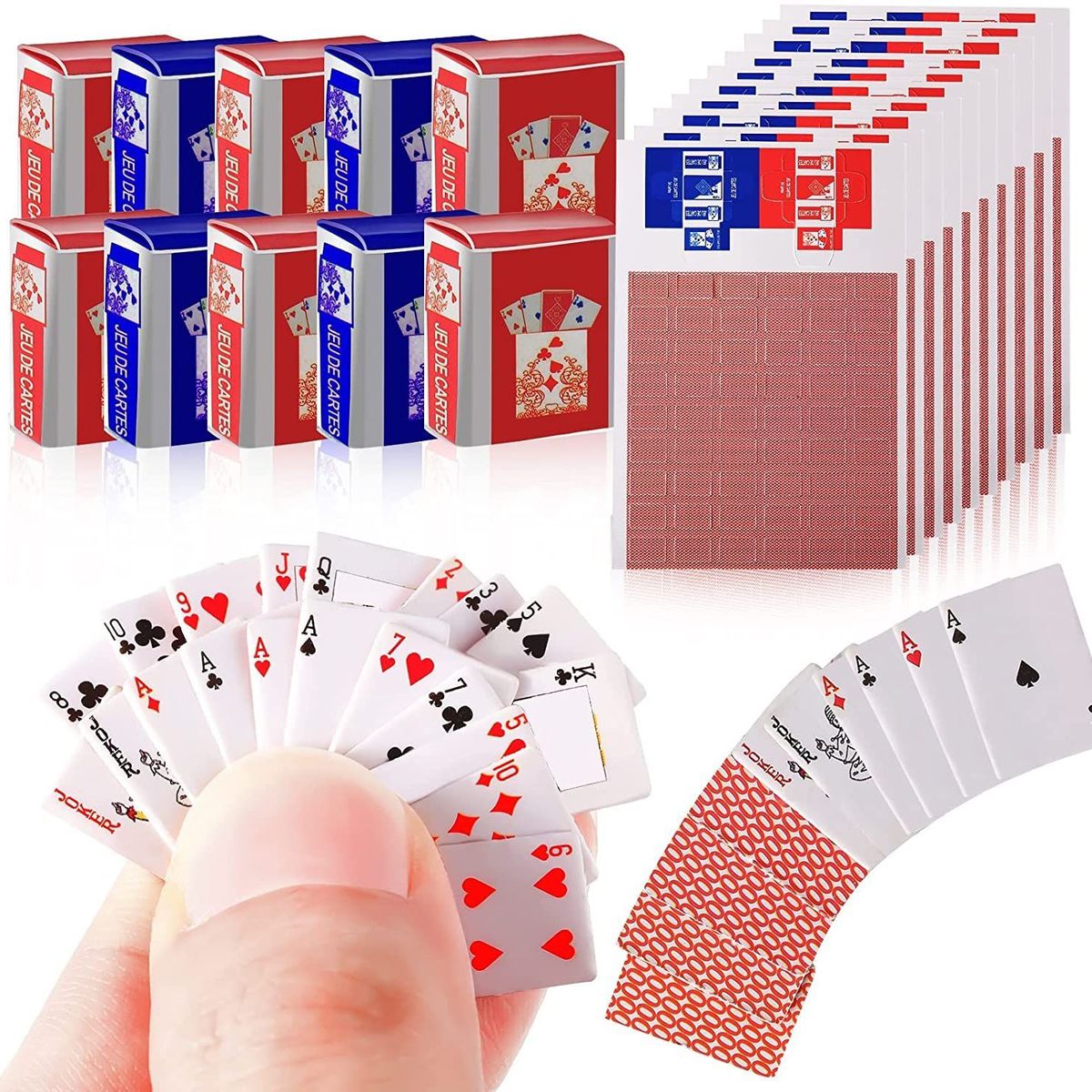 GENERICO - Mini Juego De Barajas Cartas De Póker