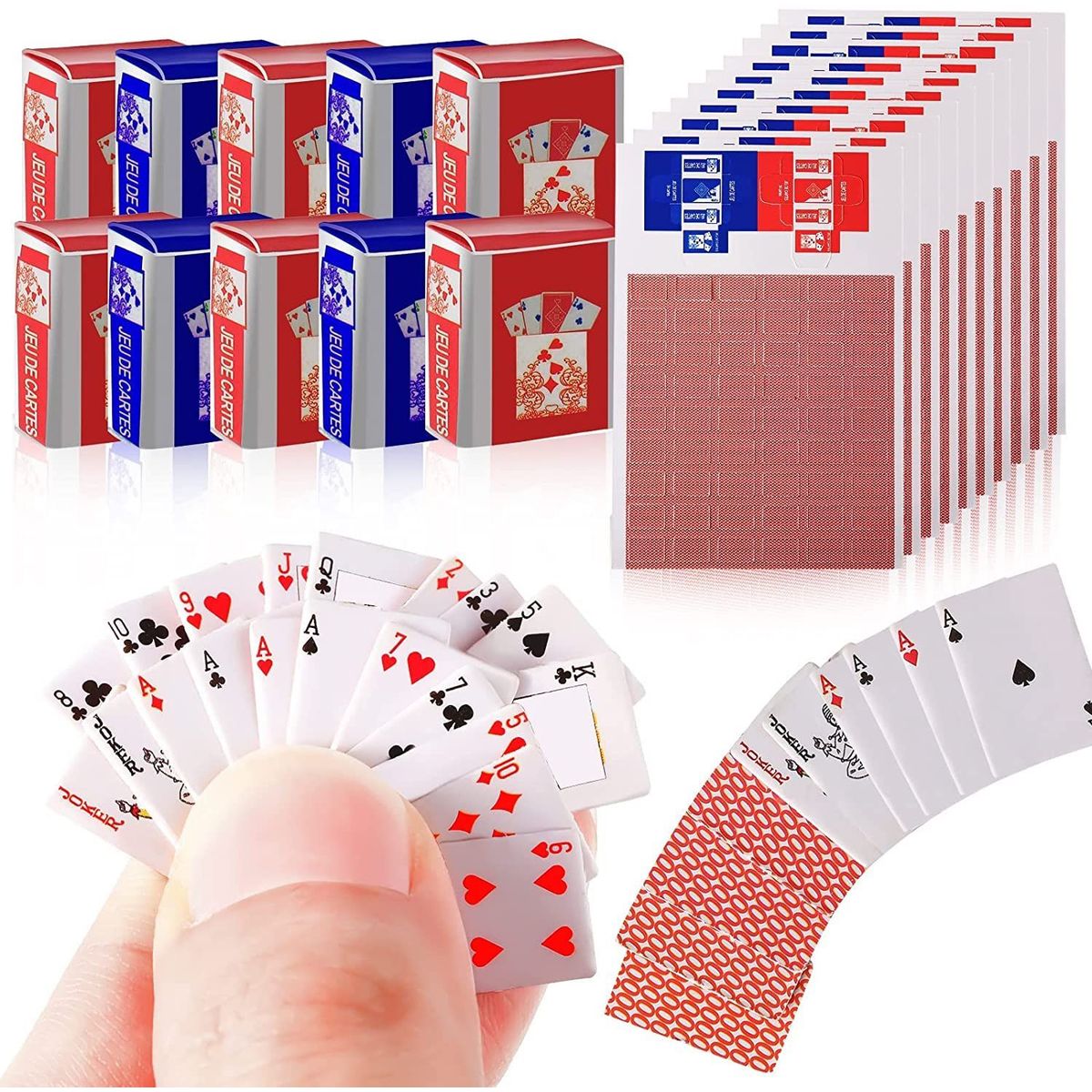 GENERICO - Mini Juego De Barajas Cartas De Póker