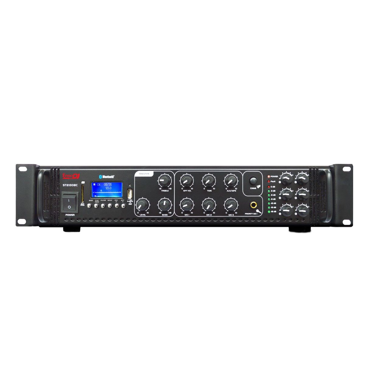 PRO DJ - Amplificador ambiental PRODJ ST2180BC Negro