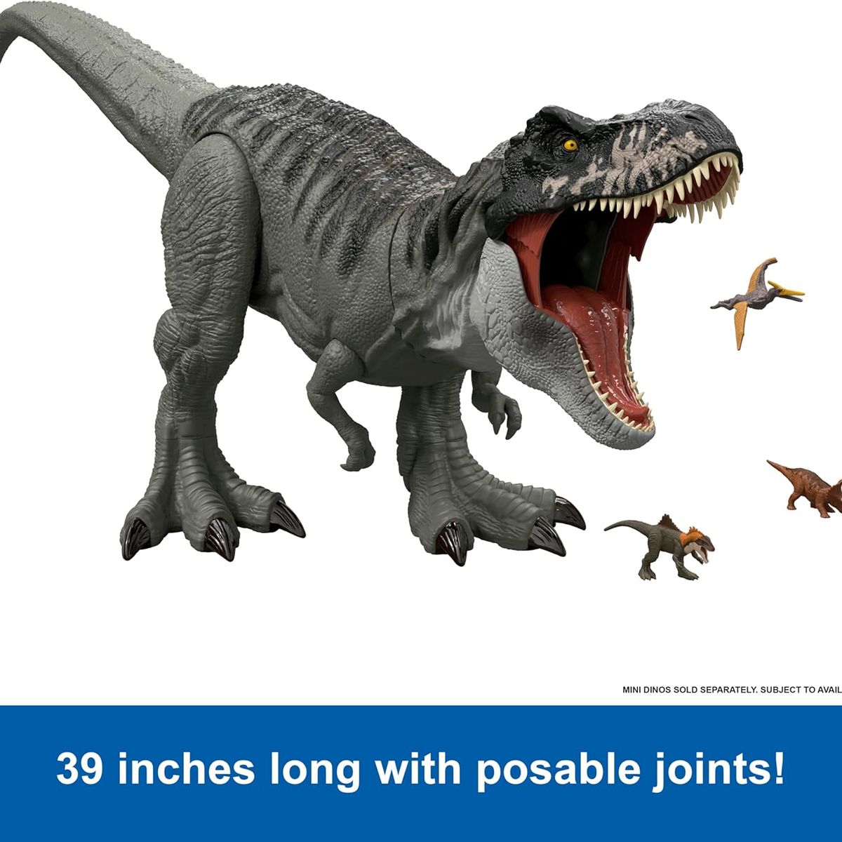 JURASSIC WORLD - Dinosaurio Jurassic World Colossal Tyrannosaurus Rex Rebirth