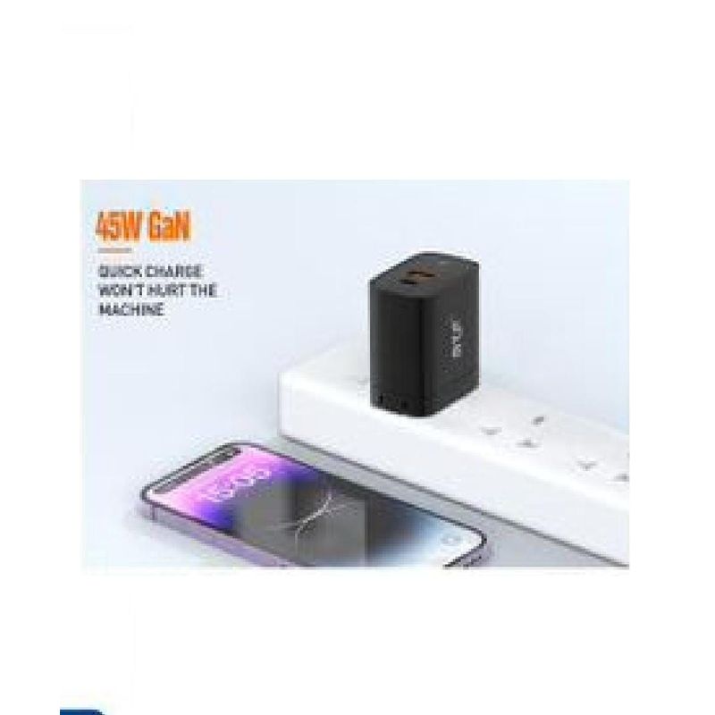 MTF - cubo 2 puertos 45w carga extra rapida