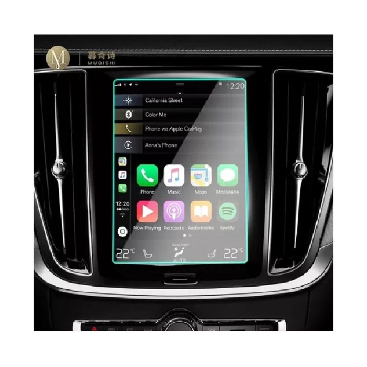 GENERICO - Protector Vidrio Templado Pantalla De Navegacion Gps Volvo