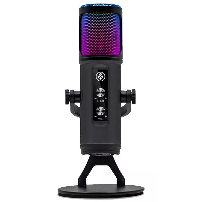 mic☺︎ Micrófono De Estudio Profesional Usb Luz Rgb Para Pc Zx-776