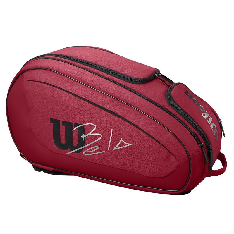 WILSON - Bolso de Padel Rojo Wilson Bela DNA Super Tour 6PK