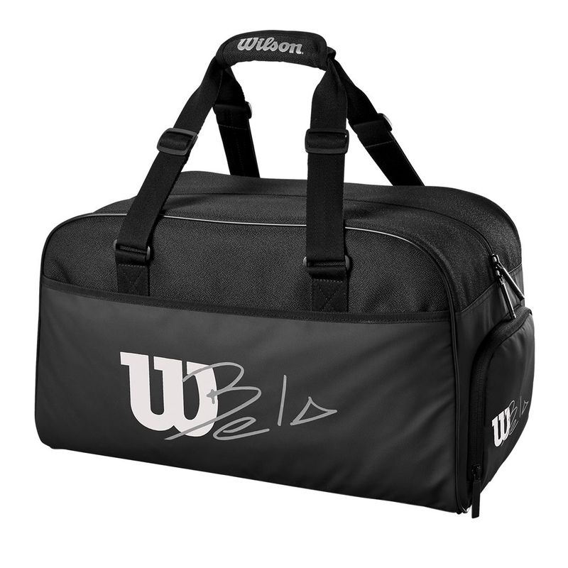 WILSON - Bolso Small Duffel Wilson Negro Bela DNA Super Tour