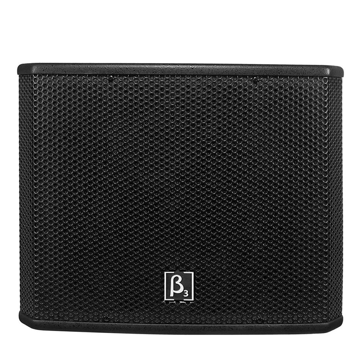 BETA THREE - Bajo activo 18'' BETA3 MU18BA Negro