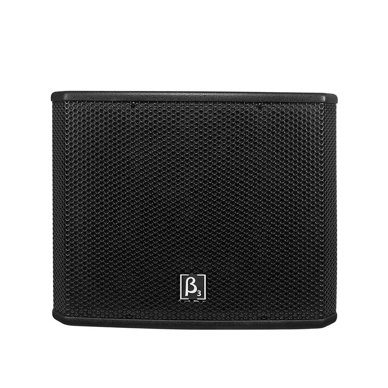 BETA THREE - Bajo activo 18'' BETA3 MU18BA Negro