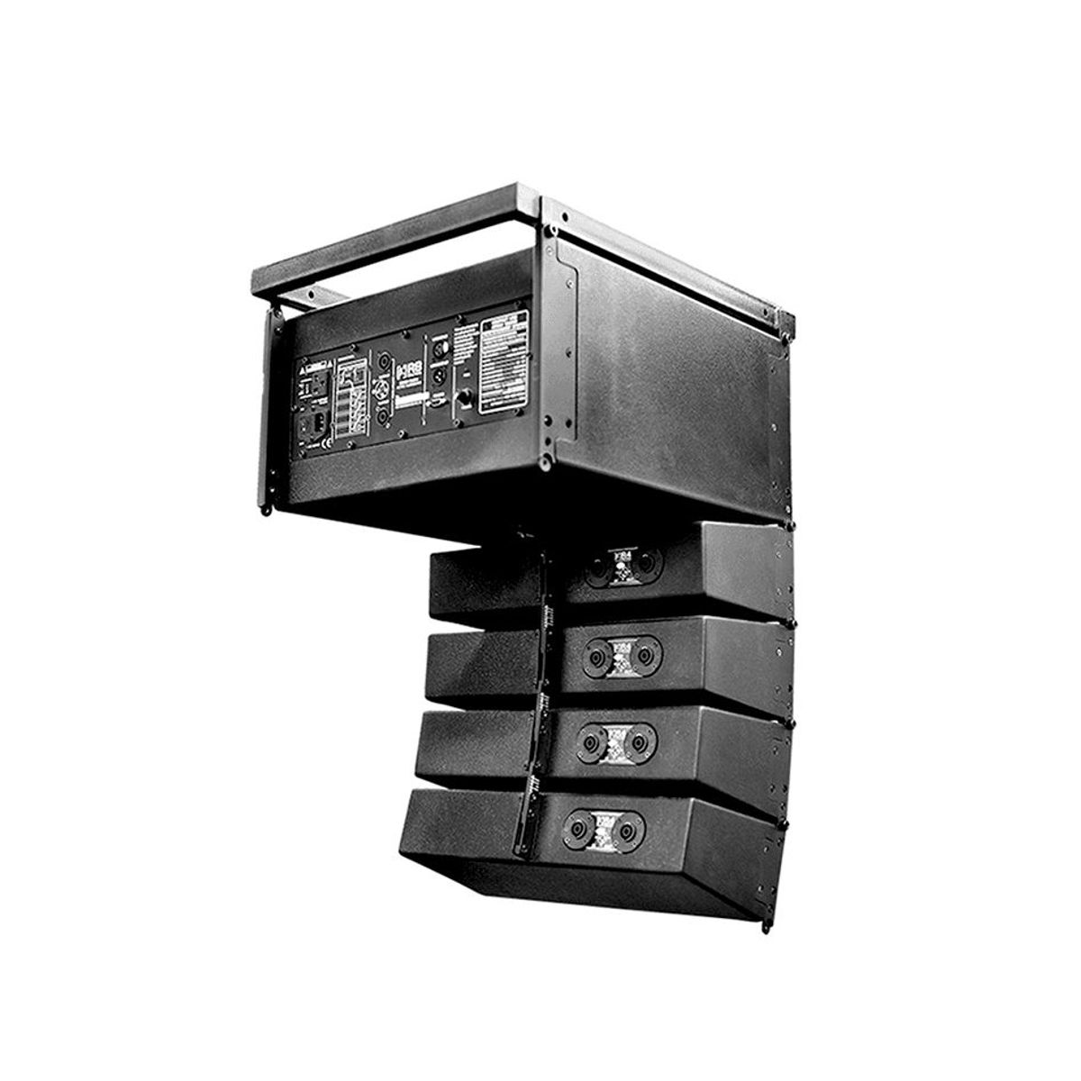 BETA THREE - Sistema de Audio compacto Line Array BETA3 R4R8 Negro