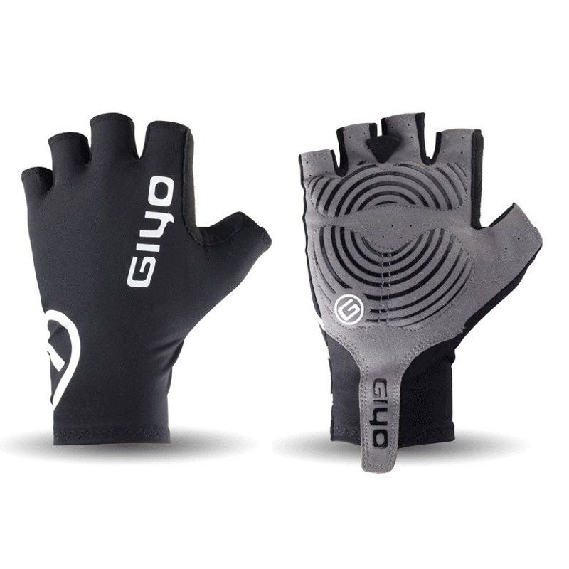 GENERICO - Guantes Giyo Cortos Gel Soporte Muñeca Pro Ciclismo Ruta Mtb