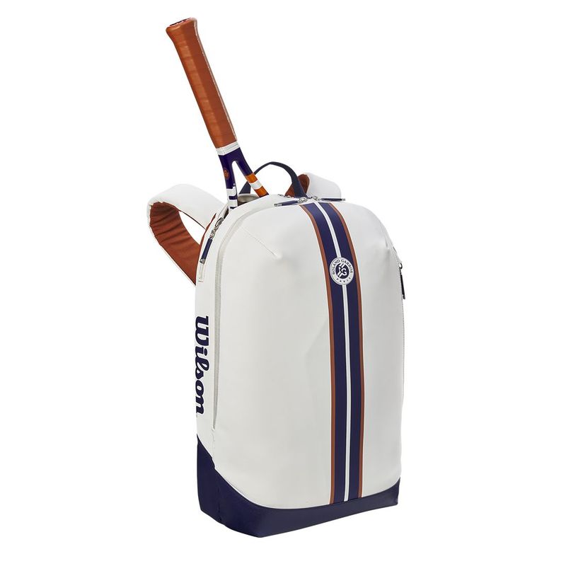 WILSON - Morral Raquetero Blanco Wilson Roland Garros Super Tour 2PK