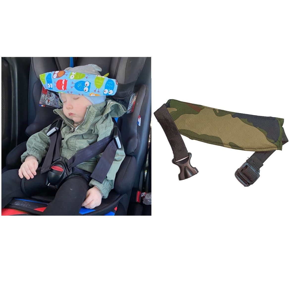 GENERICO - Sujeta Cabeza Bebes Silla Carro Apoyo Para Dormir Soporte