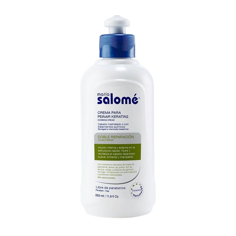 MARIA SALOME - Crema para Peinar Keratin2 X 350ml