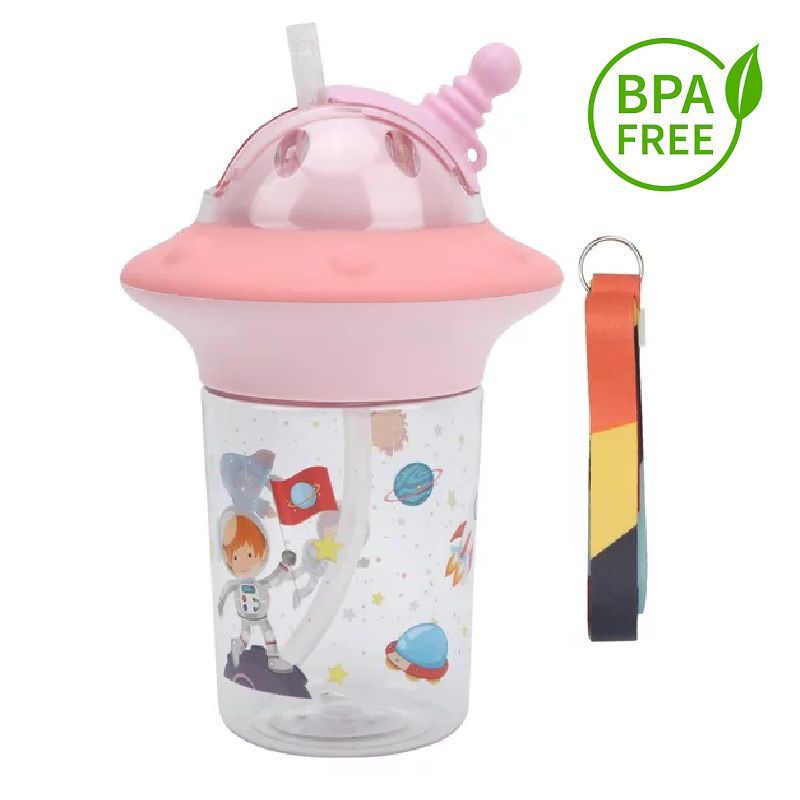 GENERICO - Vaso Pitillo Termo para Niños Incluye Correa