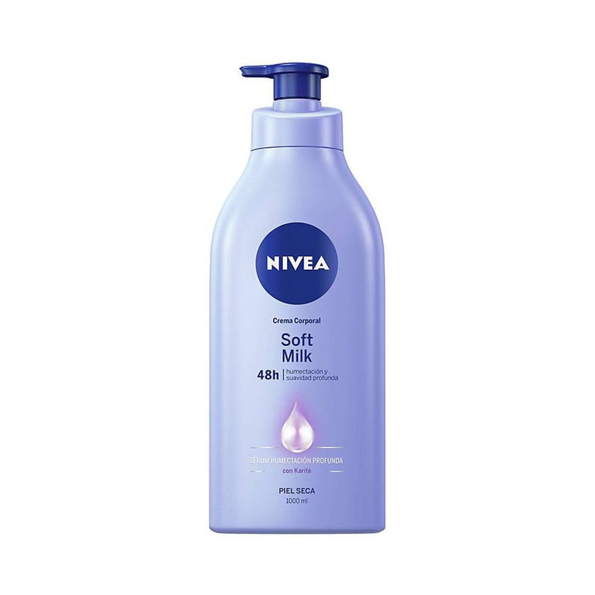 NIVEA - Crema Corporal Nivea Soft Milk Piel Seca X 1000Ml
