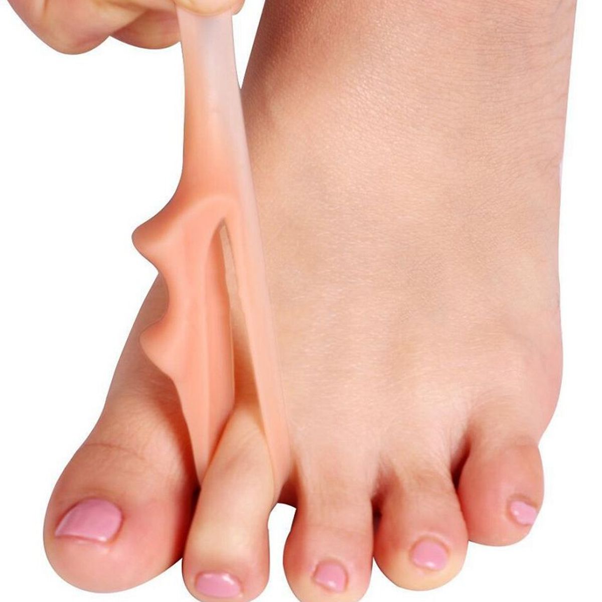 GENERICO - Corrector De Juanetes Silicona Separador Ortopédico Pies