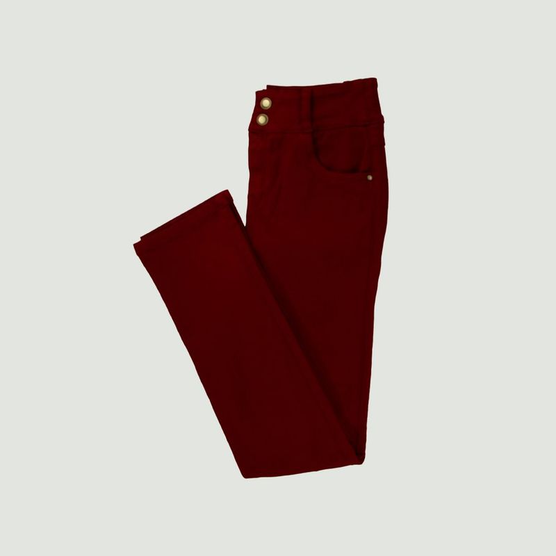 L Y H - Jean Para Mujer Rojo Marca L&H
