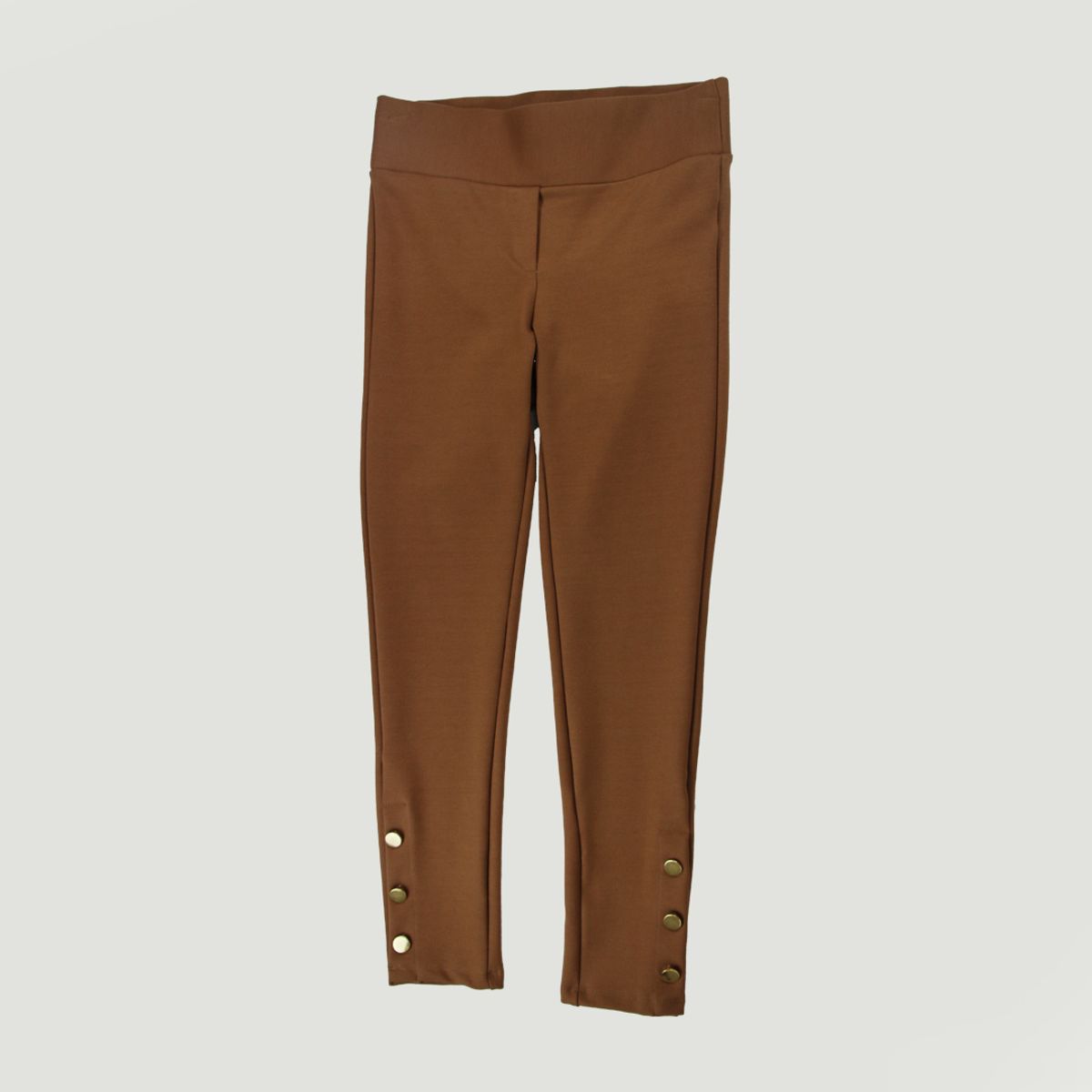 L Y H - Leggins Para Mujer Khaki Oscuro Marca L&H