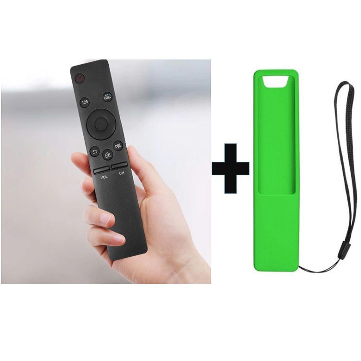 GENERICO - Funda Forro Protector Control Compatible Con Smart Tv